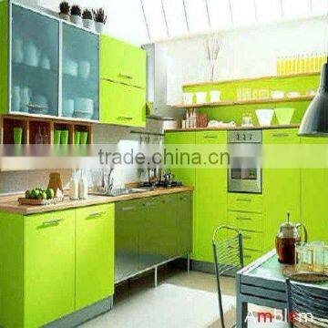 Yellow Lacquer Kitchen