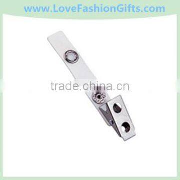 Reinforced Vinyl Strap Clip W/ 2-hole NPS Clip