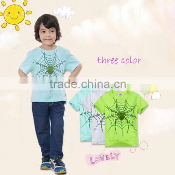 Summer hot sale children's boutique clothes kids summer shirt boys fancy t-shirt