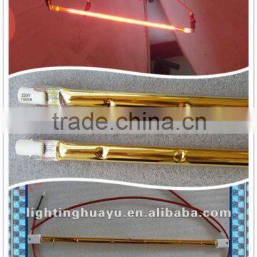 Gold Coated carbon heater lamp