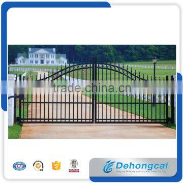 European Style Wrought Iron Gate For Sale