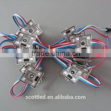 DC12V 4LEDs Square Shape RGB Lpd6803 LED Pixel Module photo-3