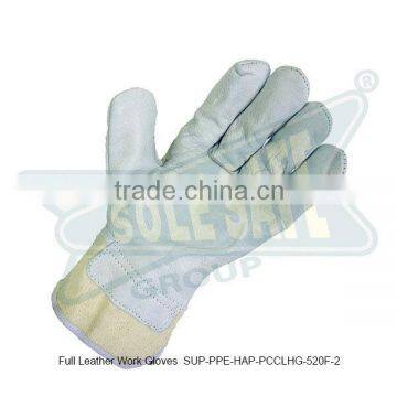 Full Leather Work Gloves ( SUP-PPE-HAP-PCCLHG-520F-2 )