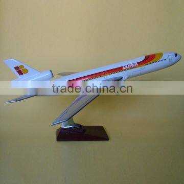 Custom Iberia DC10 3 scale 1:120 resin toy plane,scale model airplane,aircraft toy model