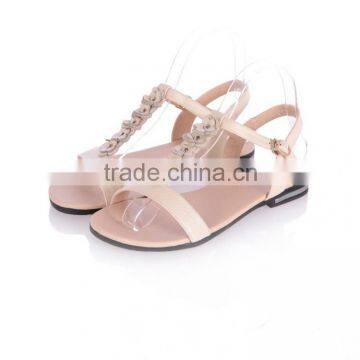 China Shoe Manufacturer Wholesale Lady Fashion Leather Shoe photo-2
