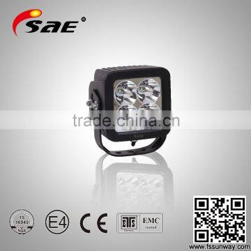 40W auto square LED work light, auto flood light for 4x4, heavy vehicle