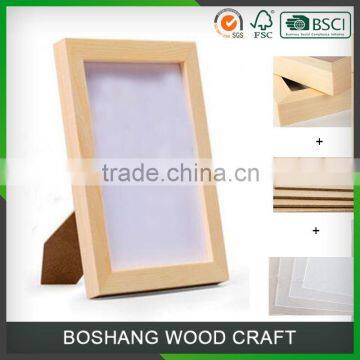 2016 New Style Natural Wood Love Photo Frame