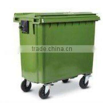 660L outdoor plastic garbage can