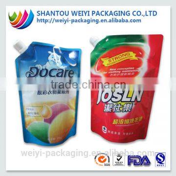 Made by China Supplier!Laminated Plastic Liquid Stand up Pouch With Spout for Snack Food photo-6