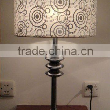 European bedroom table lamp stainless steel table lamp for outoet