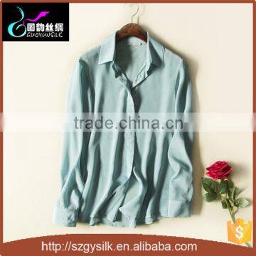 OEM silk shirt women's clothing manufacturer