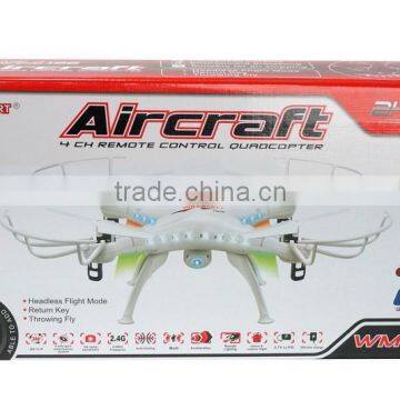 WM-F4D188 2.4G 4ch 6axis Gyro rc Quadcopter Drone With hd Camera With Return Key photo-6