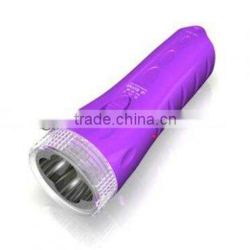 cute 4 leds charging flashlight LED-8622