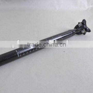 high quality carbon bicycle parts, 27.2*300mm Seatpost,SP001