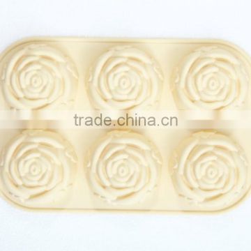 Hot Sale Eco-Friendly Silicone Flower Shape Cake Mould