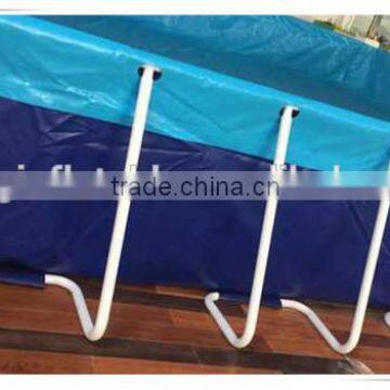 Metal Frame Square Blue Inflatable Swimming Pool, Inflatable Water Pool, Plastic Swimming Pool photo-4