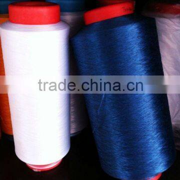 Polyester Yarn DTY 300D/144F Dope Dyed