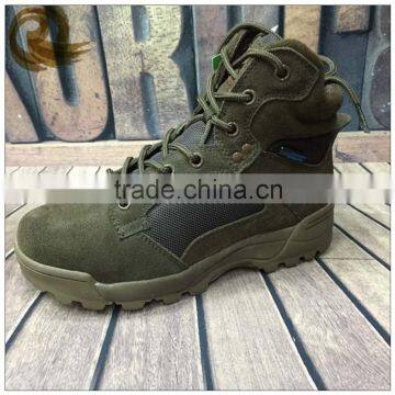 Hot sale men dress waterproof army military tactical hiking boots for men