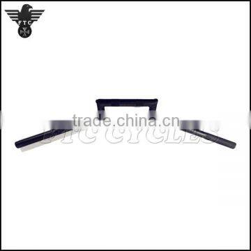 Sand Matte Black Heavy Duty 7/8'' Cafe Handlebar for Cruiser Bike photo-2