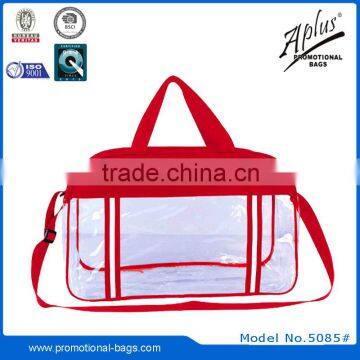 practical PVC travel luggage bag, new style promotional duffel bag