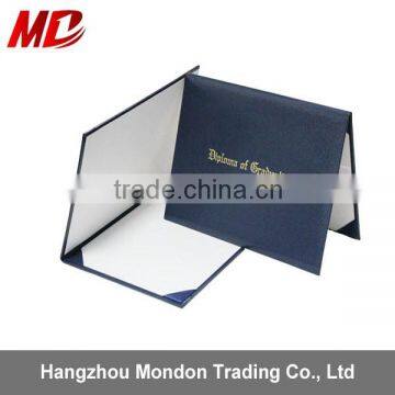 Paper Certificate Holder with Four Die Cut Slits -Tent Style