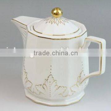 China Supplier Moka Pot, Ceramic Moka Pot New Design, White Ceramic Coffee Moka Pot photo-2