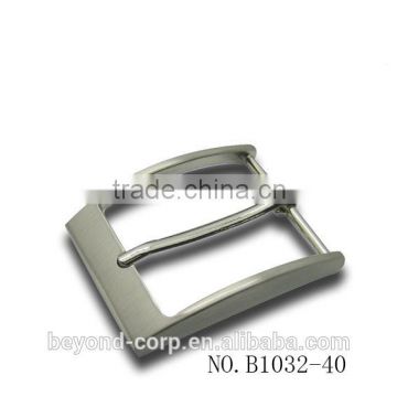 Casting boy's 40mm satin nickel fujian belt buckle