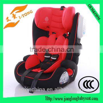 China manufactured headrest adjustable inflatable baby car seat