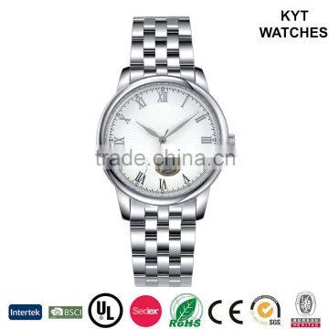 KYT Quality Japan Movt Stainless Steel Exquisite Basic Men's Wrist Automatic Mechanical Watch photo-4
