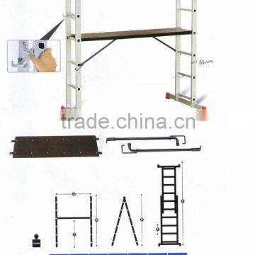 Aluminum scaffolding Ladder WYAL-1018 with EN131/ladder chair