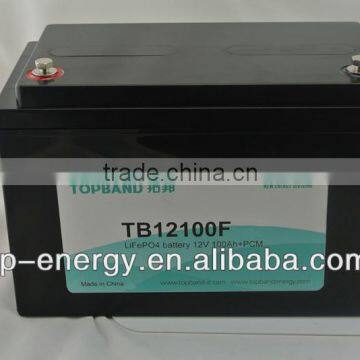 12V 100Ah home energy storage lithium rechargeable battery pack