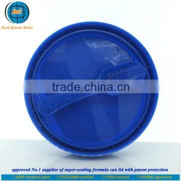 High-sealing toddler milk powder tin cap with built-in spoon with FSSC 22000 certified by GMP standard plant-customized color