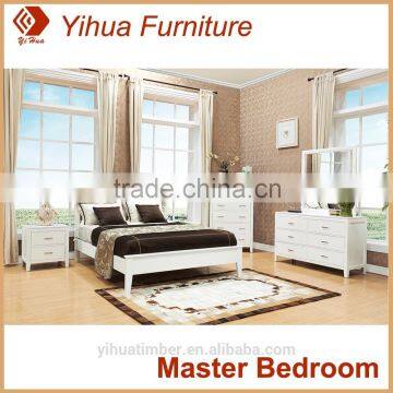 Yihua Australian Style Double Bed Design Furniture Wooden