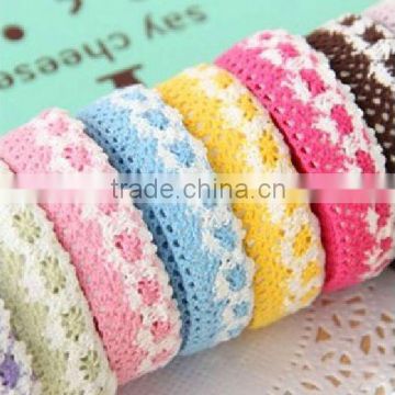 Rural Style Self-adhesive Stationery Manual Decorative Sticker Lace Tape