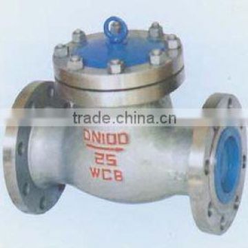 Swing check valve WCB