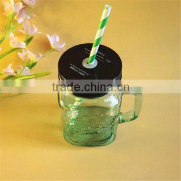 new style glass buy mason jars with lids and straws