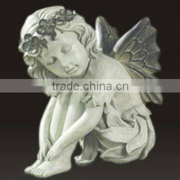 Sleeping angel stone statue DSF-EB034