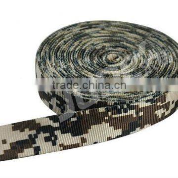 High strength camo PP webbing tape