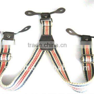 Fashion canvas suspender for men