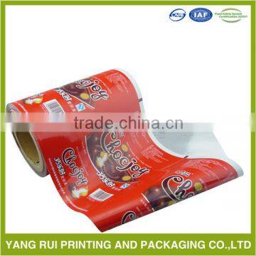 Special Oem Design Recycled beef jerky plastic film roll,food packing film,gravure printed packaging roll film