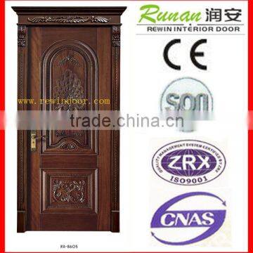 Teak painting wooden door
