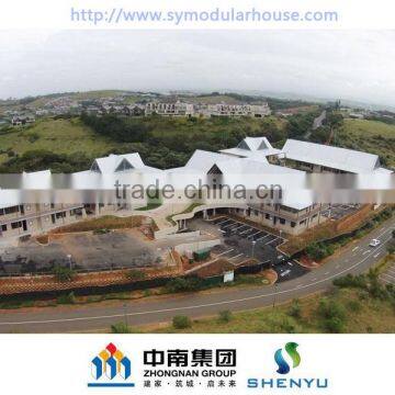 cheap prefab steel structure house