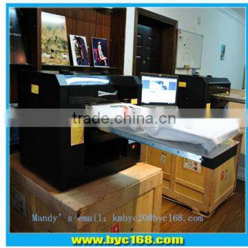 a3 size digital printing machine tee shirt leather