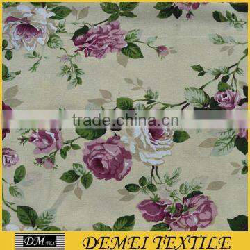 cotton thick canvas fabric printed china