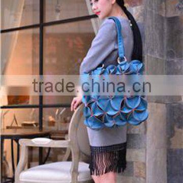 2016 Summer Stylish PU Leather Tote Bag for Women photo-2