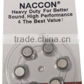 A312 zinc air hearing aid battery 1.4V battery fd