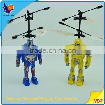 RC Flying Robot Toy With LED Light Flying Toy Robot HY-836A Fighting Robot New Flying Toy Plane New RC Flying Robot Toy HY-836A