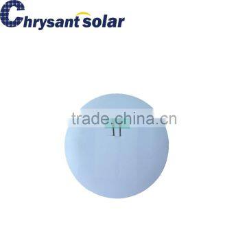 Round Solar Panel Monocrystalline Cell Diameter110*4.5mm for Garden Light photo-2