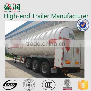 LNG Trailer Manufacturer Shengrun 49CBM LNG Trailer Sale