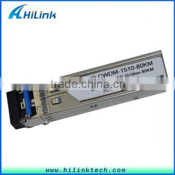 Ethernet Optical China Module SFP CWDM 80KM 1.25G